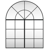 Vidaxl Wandspiegel Boog 80x100 cm Eisen schwarz
