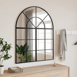 Vidaxl Wandspiegel Boog 80x100 cm Eisen schwarz