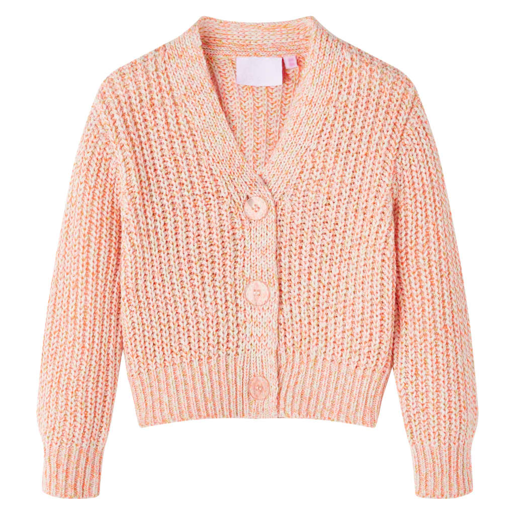 Vidaxl Children's vest Knitted 140 Mixed Pink