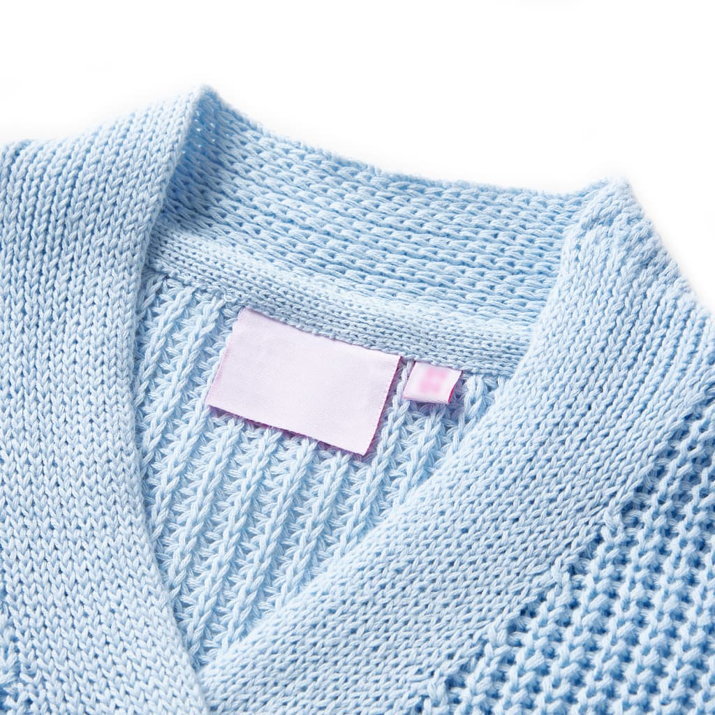 Vidaxl Children's vest Knitted 104 Blue