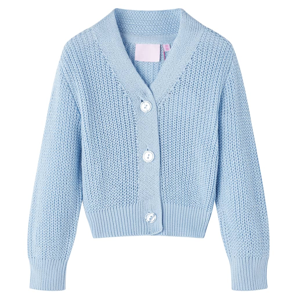 Vidaxl Children's vest Knitted 116 Blue