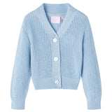 Vidaxl Children's vest Knitted 116 Blue