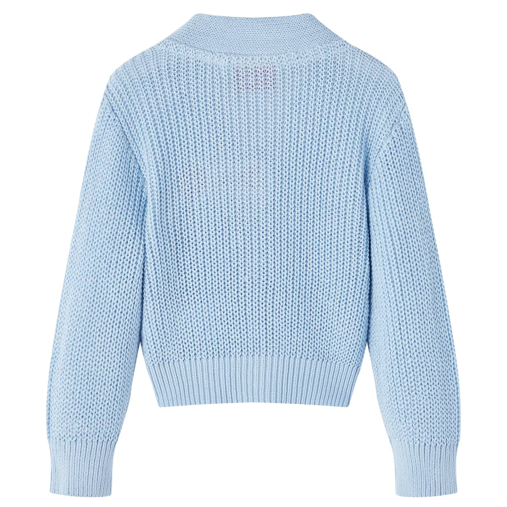 Vidaxl Children's vest Knitted 116 Blue