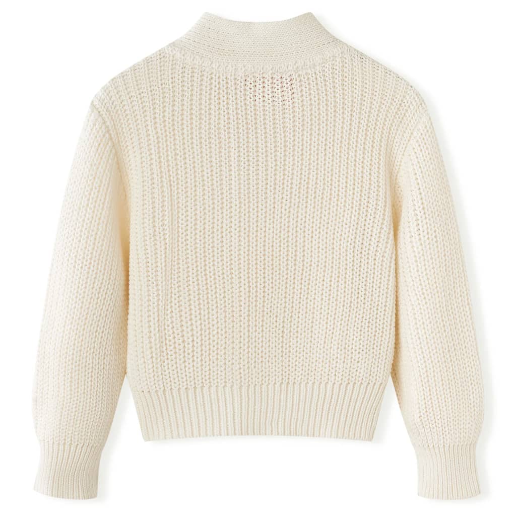 Vidaxl Children's vest Knitted 104 Snow White