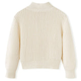 Vidaxl Children's vest Knitted 140 Snow White