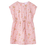 Vidaxl Children's dress with drawstring 92 Licht Orange