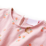 Vidaxl Children's dress with drawstring 92 Licht Orange