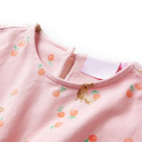 Vidaxl children's dress with drawstring 116 light orange