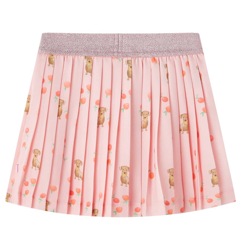 VidaXL Children's pleated smoke 140 Licht Orange