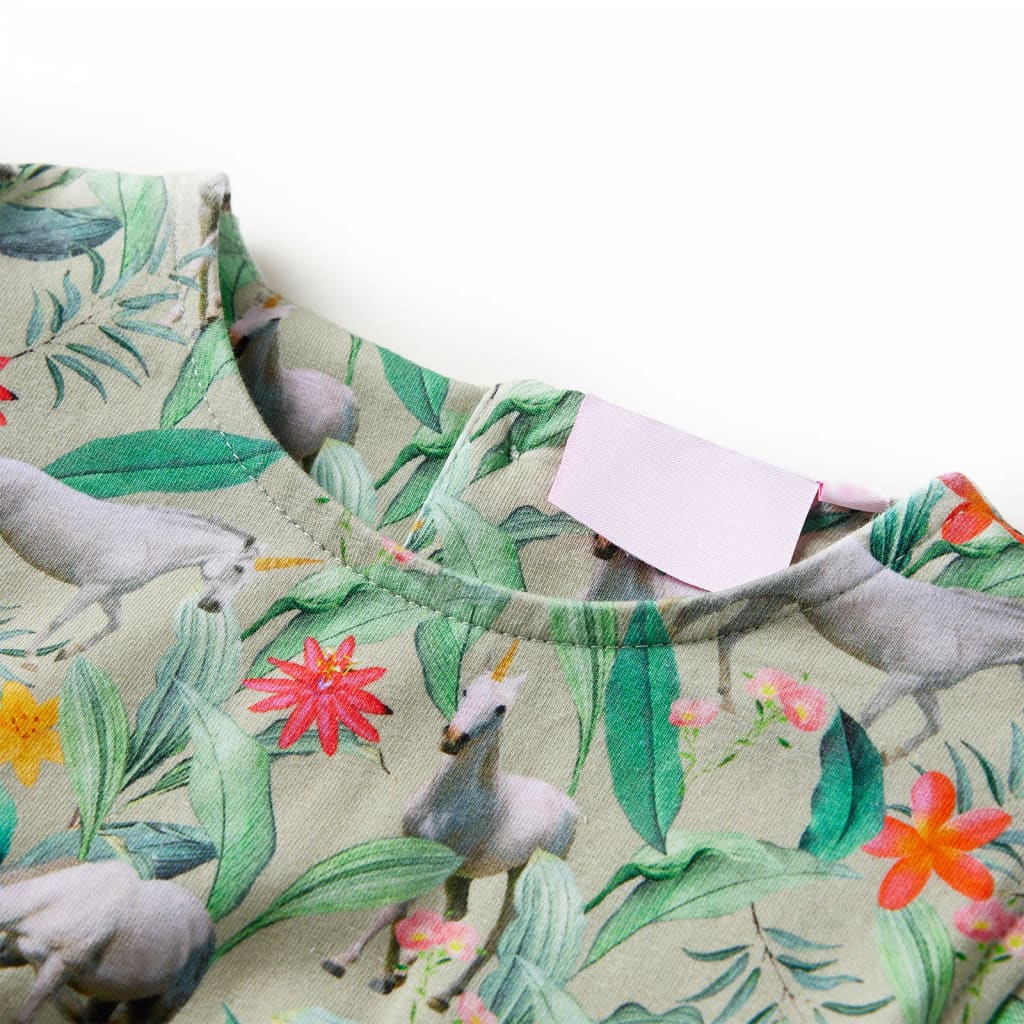 VidaXL Children's dress 92 light -loft -colored