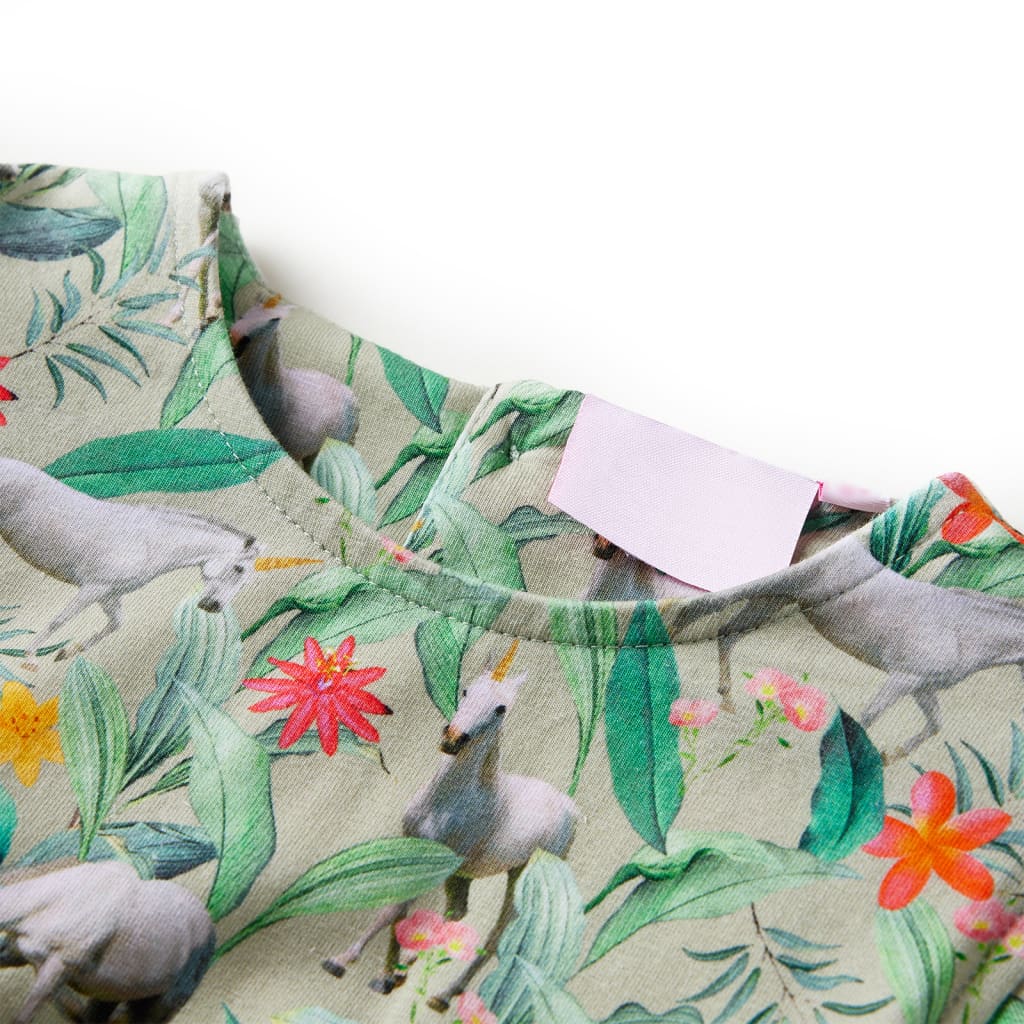 Vidaxl Children's Dress 128 LichtaKakiklijk