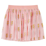 Vidaxl children's skirt with tulle 128 light pink
