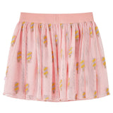 Vidaxl children's skirt with tulle 140 light pink