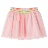 Falda infantil de Vidaxl con tul 104 rosa claro