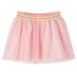 Vidaxl children's skirt with tulle 128 light pink