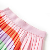 Falda infantil de Vidaxl doblada 116 rosa claro