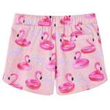 Vidaxl Children's Shorts with Trekkoord 128 Light Pink