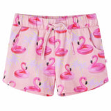 Vidaxl Children's Shorts with Trekoord 140 Light Pink