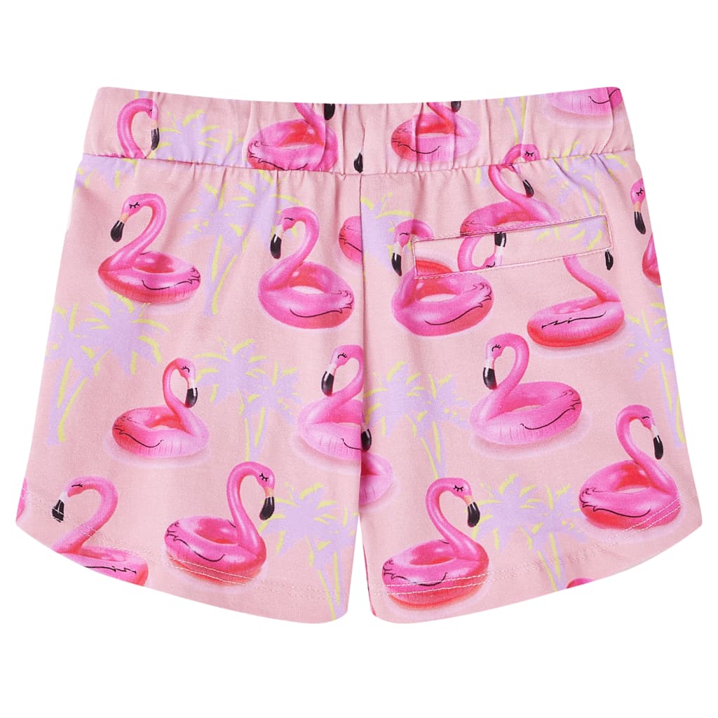 Vidaxl Children's Shorts with Trekoord 140 Light Pink