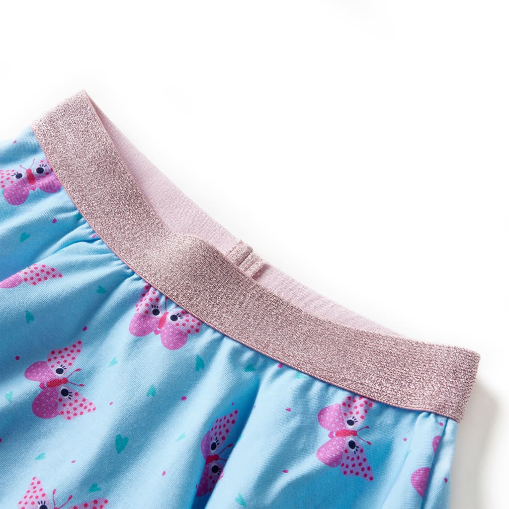 Vidaxl Jupe pour enfants 140 bleu