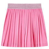 Vidaxl Children's pleated smoke with print 128 pink