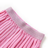 Vidaxl Children's pleated smoke with print 128 pink