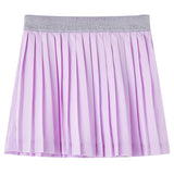 Vidaxl Jupe plissée pour enfants 116 Lila