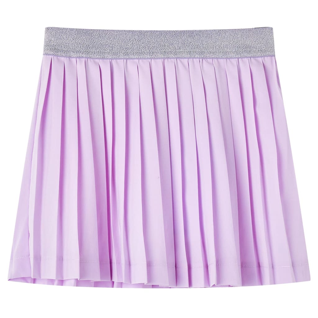 Vidaxl Falda infantil doblada 128 lila