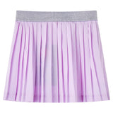 Vidaxl Falda infantil doblada 128 lila