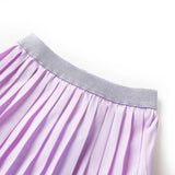 Vidaxl Falda infantil doblada 128 lila
