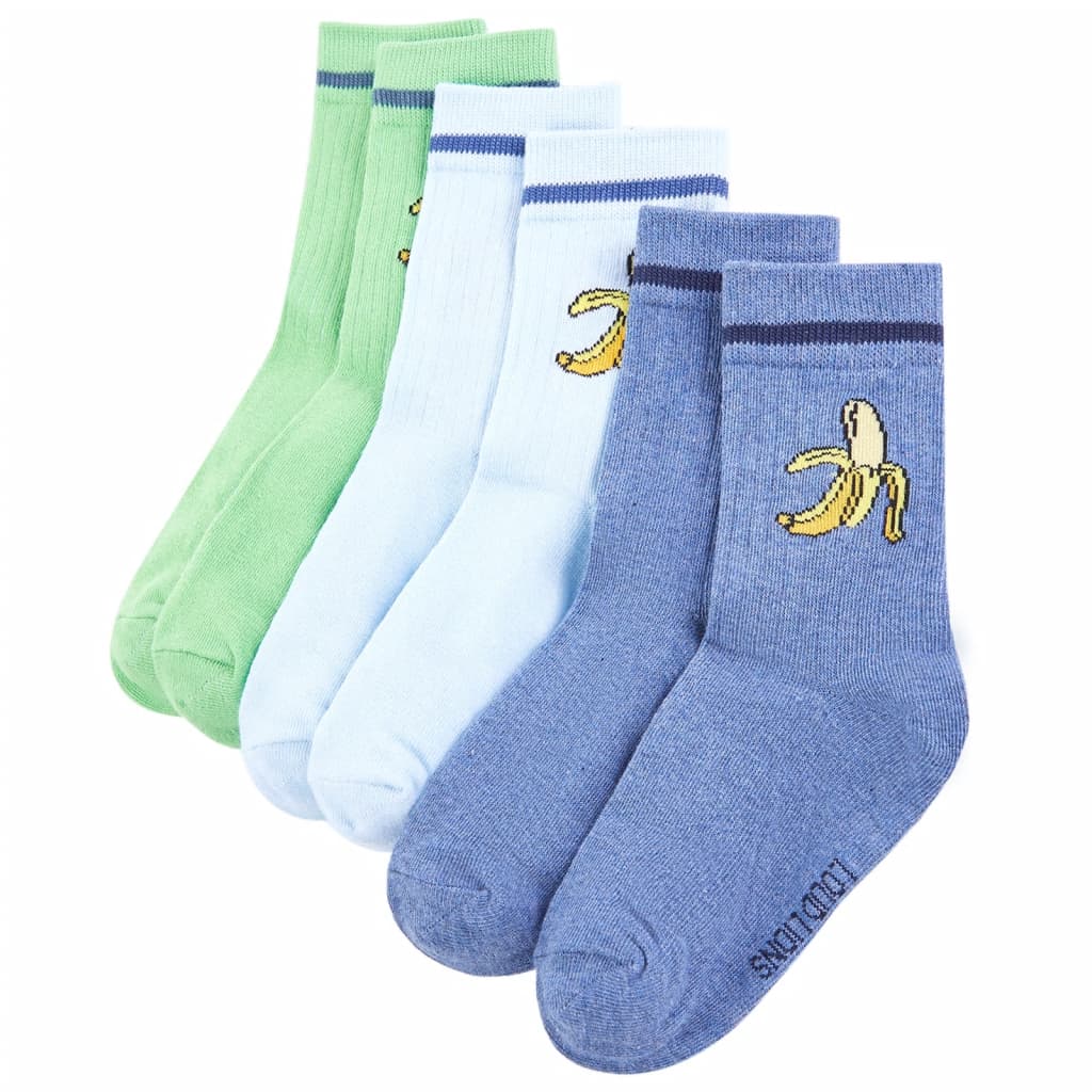 Vidaxl Children's socks 5 pairs of EU 23-26