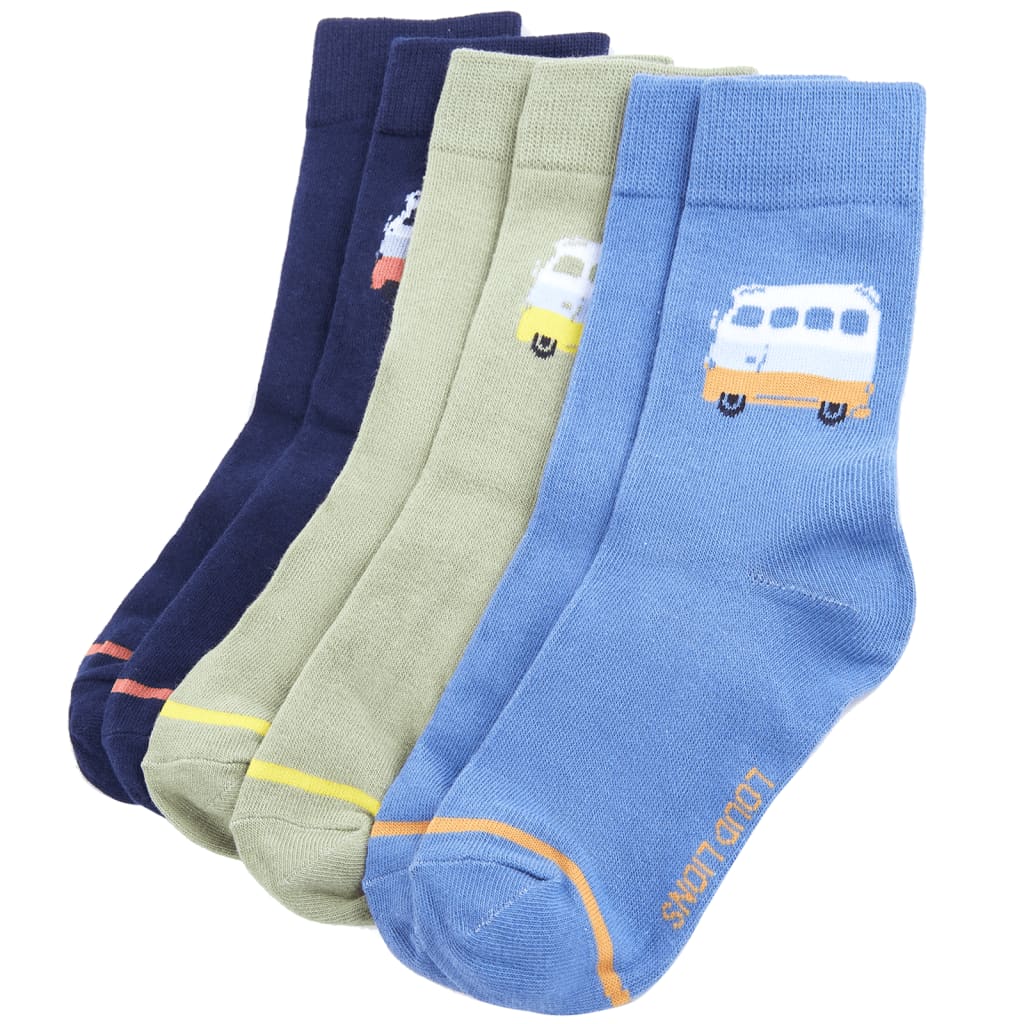 Vidaxl Children's socks 5 pairs of EU 23-26