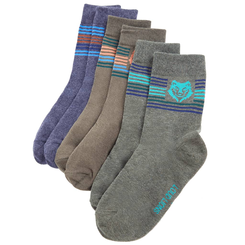 Vidaxl Children's socks 5 pairs of EU 26-29