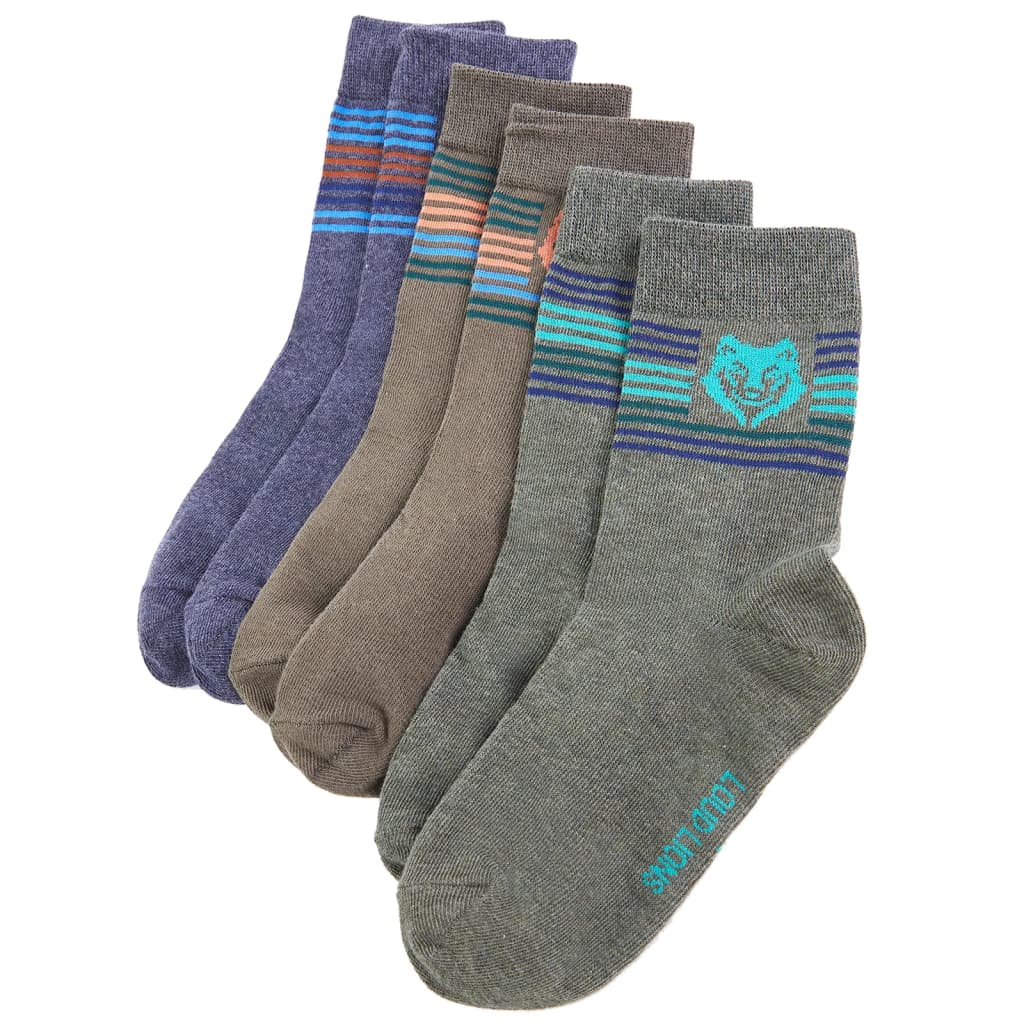 Vidaxl Children's socks 5 pairs of EU 30-34