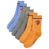 Vidaxl Kanner Socken 5 Puer vun der EU 30-34