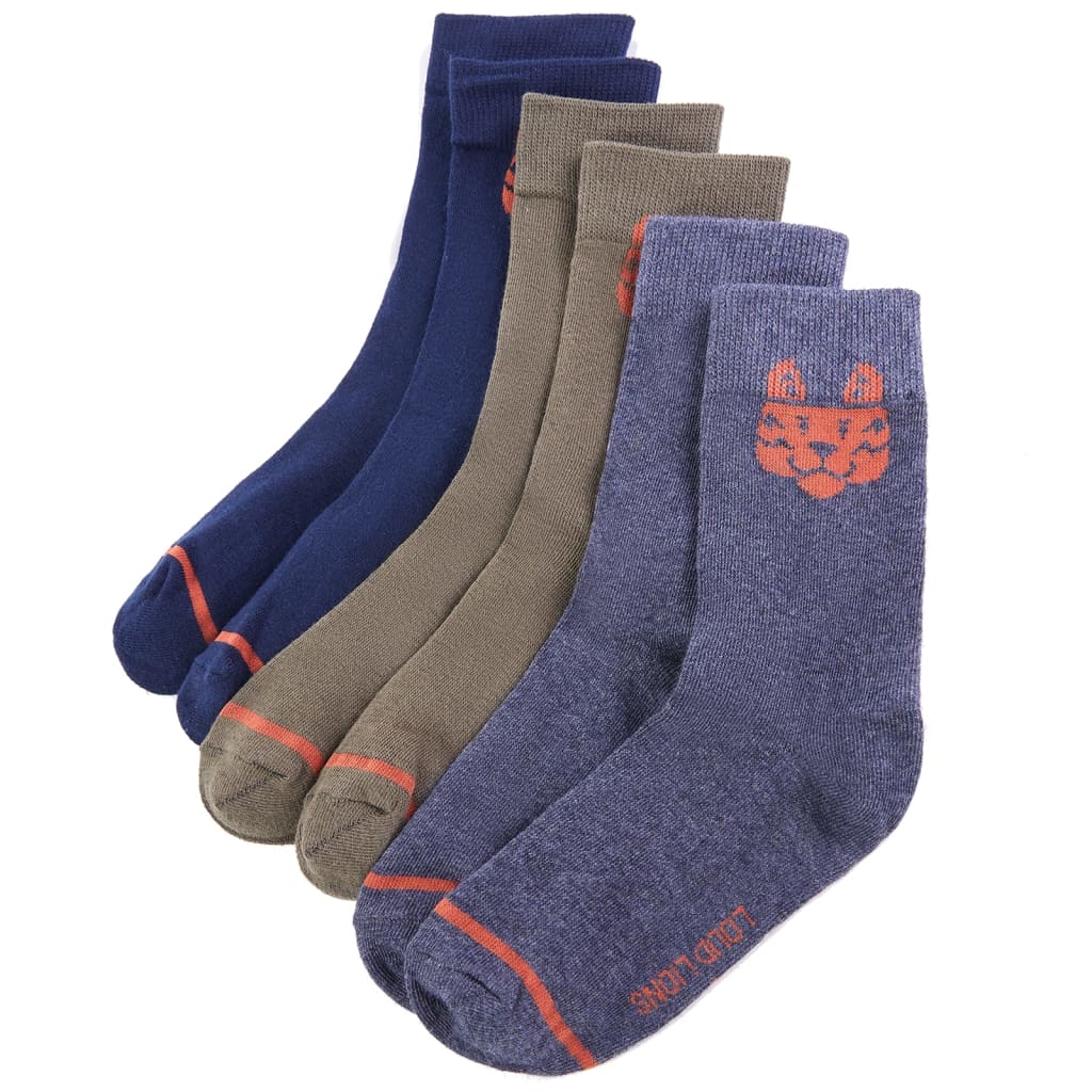 Vidaxl Children's socks 5 pairs of EU 30-34