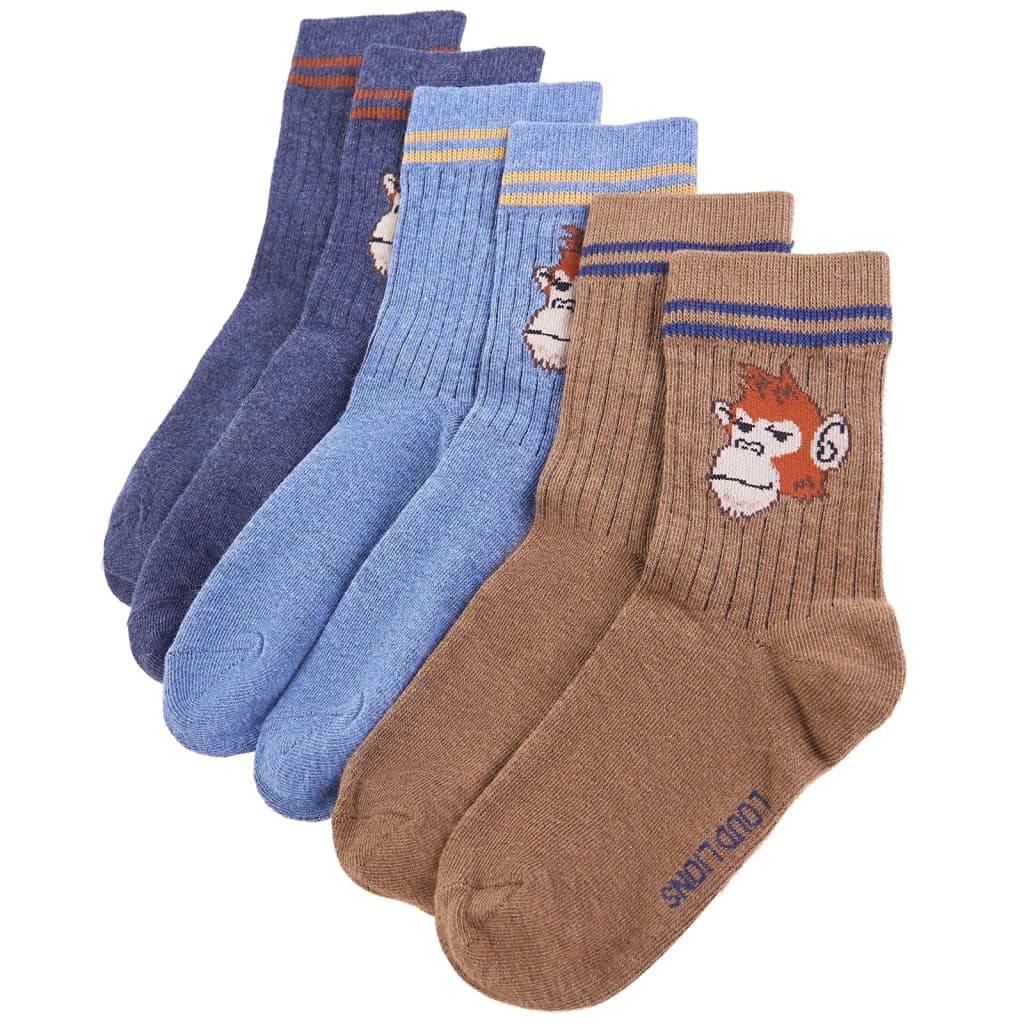 Vidaxl Children's socks 5 pairs of EU 23-26
