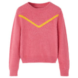 Vidaxl Swater per bambini a maglia 92 Old Pink