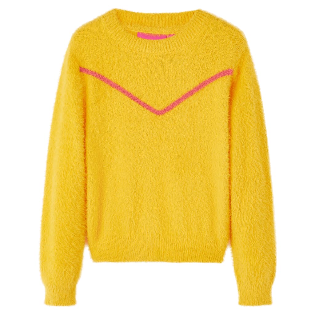 Vidaxl Children's sweater knitted 104 darker poker