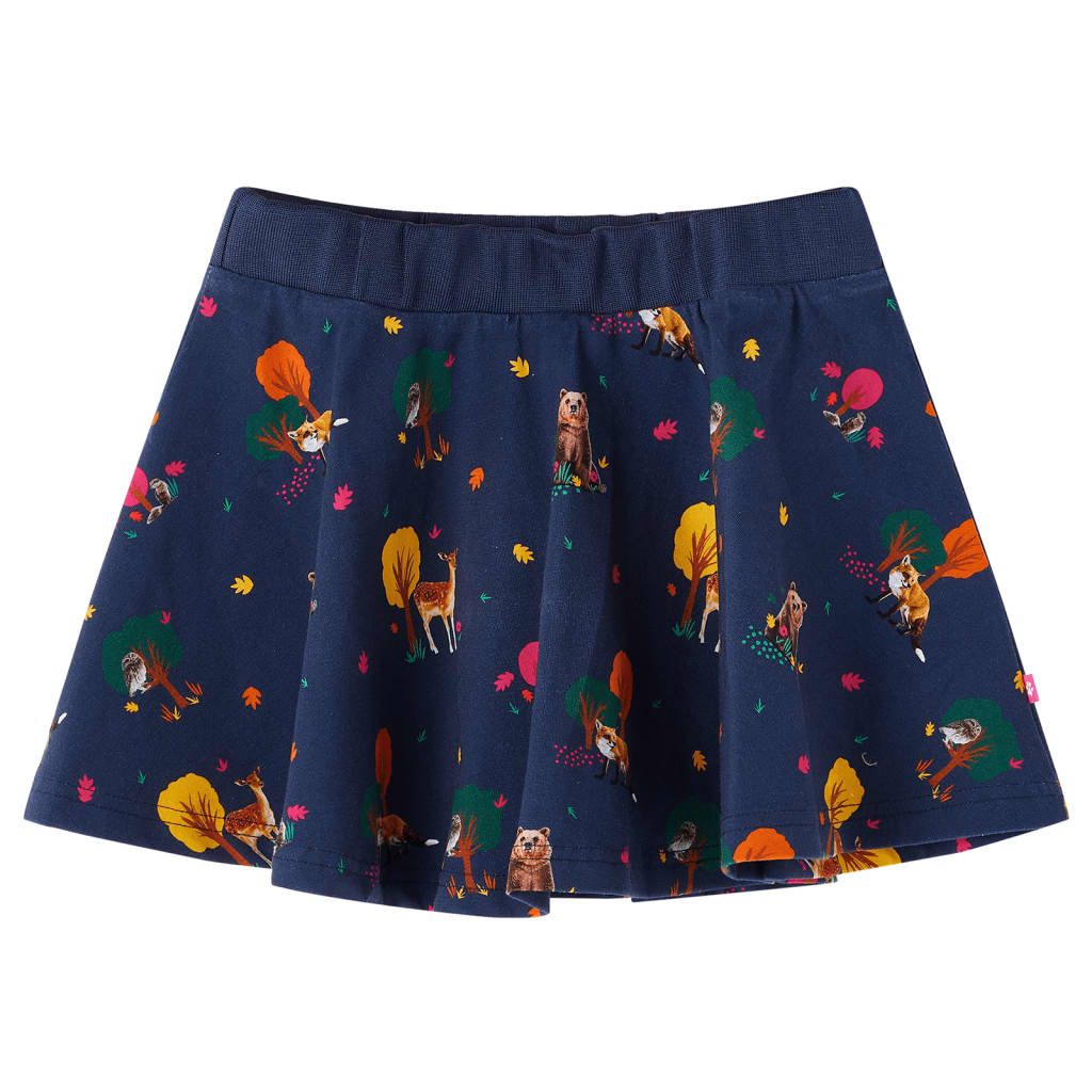 Vidaxl Børns nederdel 104 Navy Blue