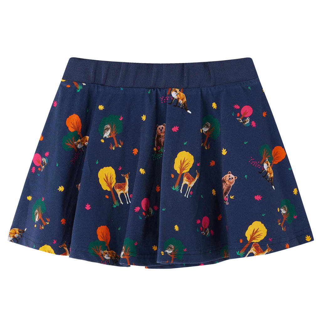 Vidaxl Børns nederdel 104 Navy Blue