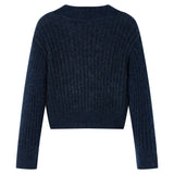 Vidaxl Children's vest Knitted 140 Navy blue