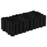 Vidaxl Dog Poop Väskor 750 st 30x20 cm Polyeten svart