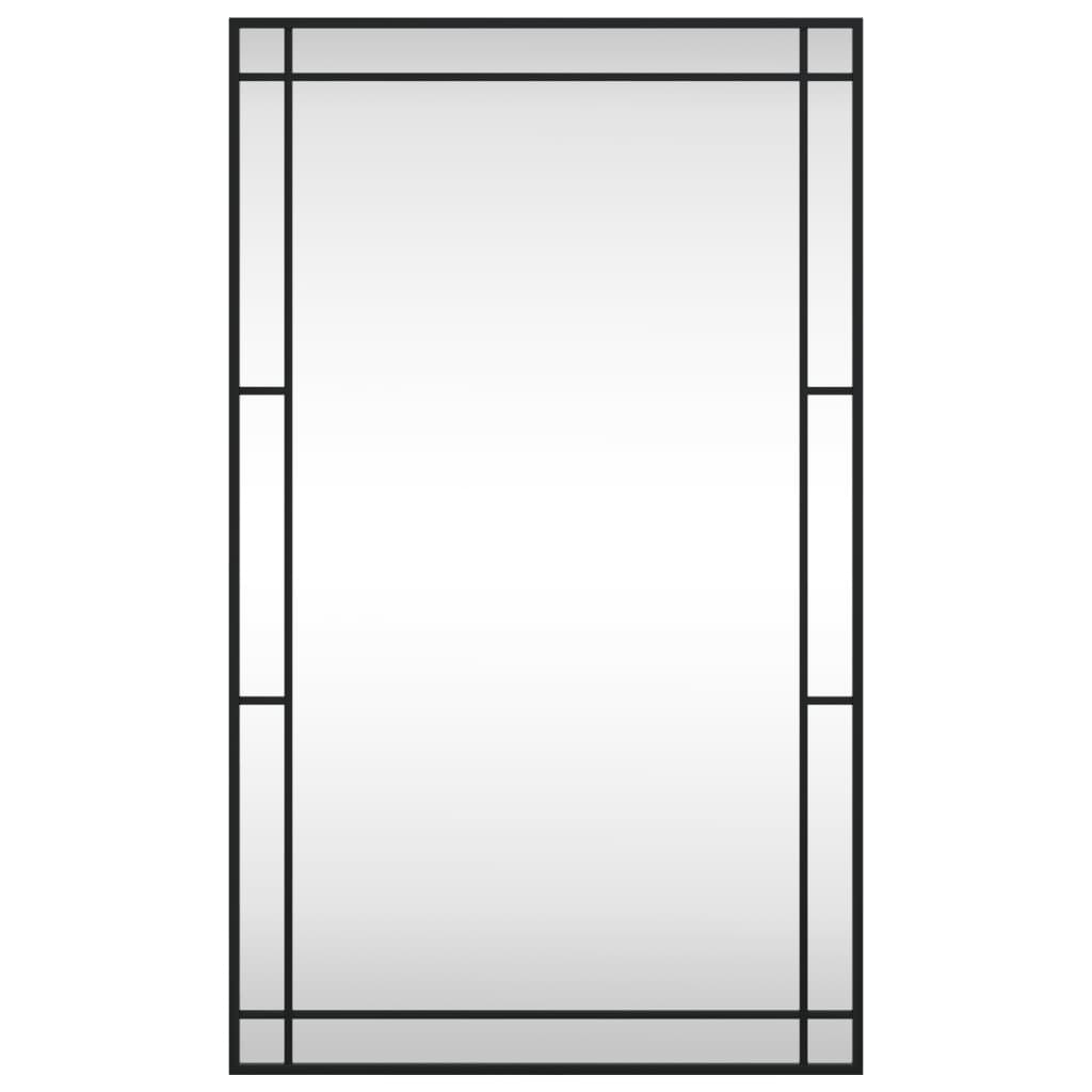 Vidaxl Wall Mirror Rectangular 60x100 cm Iron Black