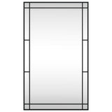 Vidaxl Wall Mirror Rectangular 60x100 cm Iron Black