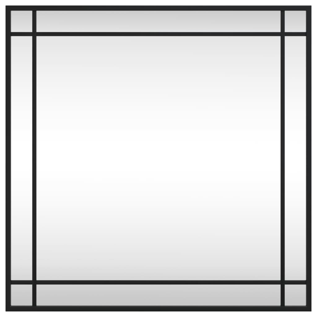 Vidaxl Wall Mirror Square 60x60 cm Iron Black