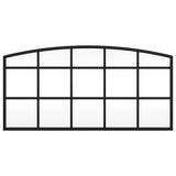 Vidaxl Wall Mirror Boog 60x30 cm Iron Black