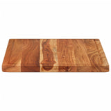 Vidaxl Hakblok 50x38x2,5 cm solid Acaciahout