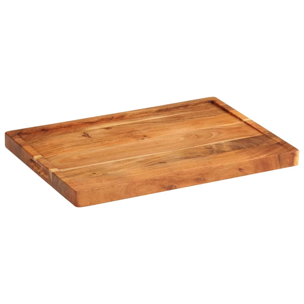 Vidaxl Hakblok 52x38x3,5 cm solid Acaciahout