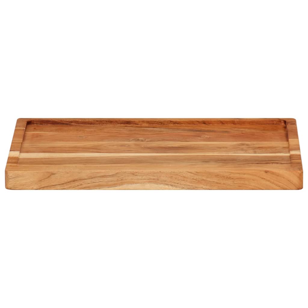 Vidaxl Hakblok 52x38x3,5 cm solid Acaciahout